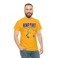 thumbnail image 2 of Los Angeles Dalton Knecht #4 3 Point shot tired game Basketball Cartoon Unisex Heavy Cotton Tee-KBDK001-Gold-XL, 2 of 3