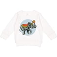 thumbnail image 2 of Inktastic Vintage Circus Elephant Toddler Sweatshirt, 2 of 4