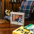thumbnail image 3 of Pavilion Gift Company Life Is Better At The Cabin Marco De Fotos Independiente De Mdf Horizontal De 9" X 7,25" Soporte Para Fotos De 5" X 7" Marrón, Blanco Y Azul, 3 of 5