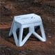 thumbnail image 5 of Taburete Plegable Al Aire Libre Taburete para acampar, silla plegable portátil para picnic, barbacoa, senderismo (azul claro), 5 of 7