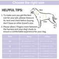 thumbnail image 4 of YSTINNG No Pull Lightweight Dog Harness: Adjustable Durable Breathable Mesh Pet Vest Harness with Soft & Comfortable Cushion, for Small Medium Large Dogs (Medium, Lilac) YD72-1009, 4 of 7