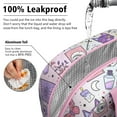 thumbnail image 5 of Lunch Bag Lunch Box for Women Reusable Insulated Lunch Bags,Water-Resistant Gothic Cooler Lunch Tote Bag, Large Capacity for Work Travel Picnic, 5 of 6