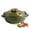 Green, variant on Japanese ceramic cooking pot, clay pot with lid, soup pot for rice and stews, heat-resistant hot pot, slow stew for stewed chicken and household kitchen