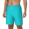 thumbnail image 2 of Balery Aqua Mens Swim Trunks Swim Shorts for Men Quick Dry Inseam Beach Shorts with Compression Liner Pocket-XX-Large, 2 of 9