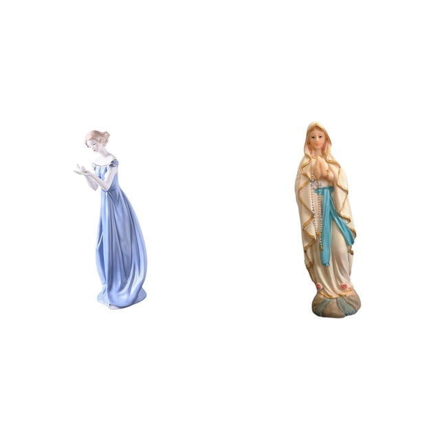 Figura de escritorio,Estatua de niña linda de escritorio,adorno nórdico moderno,Figura de niña para oficina,porche,dormitorio y sala de estar.,Estatua de Lutero,Colección religiosa de la