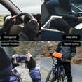 thumbnail image 4 of ievspot 1 Pair Winter Convertible Flip Top Gloves Fluffy Fleece Fingerless Gloves Half Finger Mittens Cover for Women Men, 4 of 8