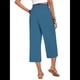 thumbnail image 4 of Pantalones Cortos para Mujer, Informales, con Cordón y Bolsillos, Holgados, de Cintura Alta y Pierna . Azul Oscuro M, 4 of 6