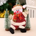 thumbnail image 5 of Christmas Pendant Santa Snowman Elk Cloth Art Dog Bear Doll Decor New Year 2024 For XMAS Tree Ornaments Children's Gifts, 5 of 5