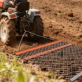 thumbnail image 1 of Heavy Duty Drag Chain Harrow for ATV/UTV/Tractor – Durable Steel Leveling Rake for Farm, Pasture, Seedbed Preparation, Gravel Driveways – Robust Agricultural Attachment, 1 of 8