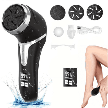 Portable Pedicure Kit Foot File Callus Tool,Electric Callus Remover for Feet Care Deadskin with LCD Display