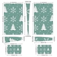 thumbnail image 3 of Skin Sticker for PS5 Slim Standard PS5 Pro Disc Digital Edition Console and Controllers Decals for Playstation 5 (Snow Flake Christmas,PS5 Pro Disc Edition), 3 of 5