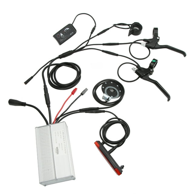 Pantalla del Controlador de Bicicleta Eléctrica NikouMX 36V/48V 30A Kit a Prueba de Agua