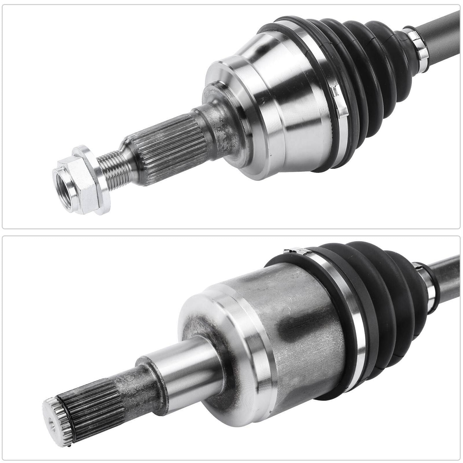 DAMAIJOY Front Left or Right CV Axle Assembly for Chevy for Colorado 2.5L/3.6L 2015-2022 & 2.8L 2016-2022,for GMC for Canyon 2.5L/3.6L 2015-2022 & 2.8L 2016-2022 Steel,Rubber 28pc