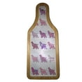 thumbnail image 2 of KuzmarK Wine & Cheese Glass Cutting Board Wood Box Gift Set - Cocker Spaniel Dog, 2 of 2