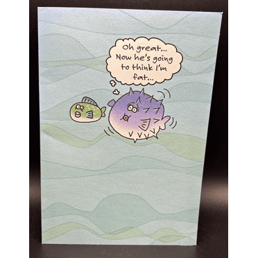 Funny Birthday Card w/Envelope