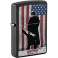 thumbnail image 1 of Zippo 46166 Johnny Cash Classic Black Matte Windproof Lighter, 1 of 6