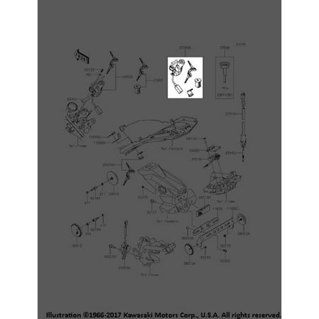 Kawasaki 2017 2018 Z 125 Pro Z 125 Pro Krt Edition Ignition Assembly