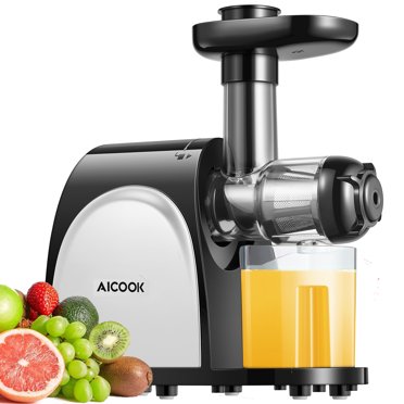 Comfee' BPA Free Masticating Juicer Extractor with Ice Cream Maker ...