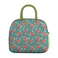 thumbnail image 2 of Womens Pioneer Flower Floral Print Pattern Lunch Box for Work,Insulated Lunch Bag for Women,Loncheras Para Mujer,Leakproof Adult Lunch Bag for Work,Beach,Travel,Picnic,Camping, 2 of 7