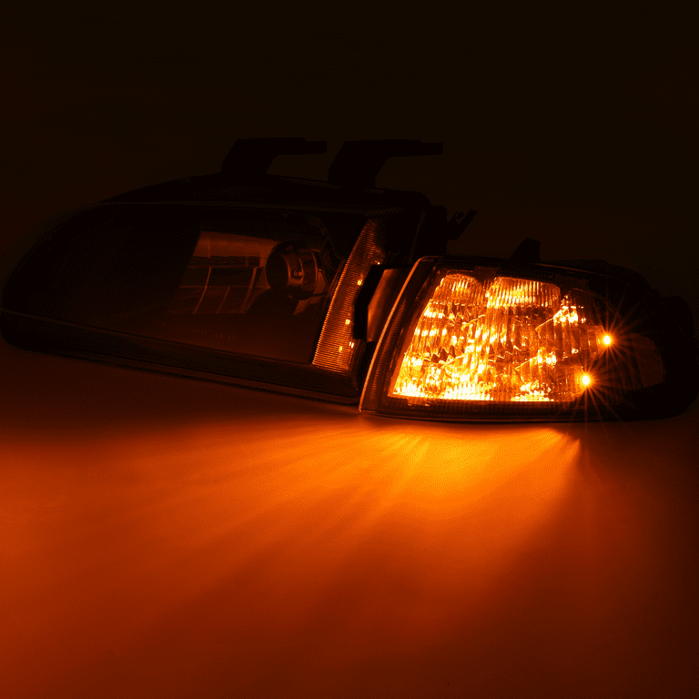 Purchase VISION AMBER CORNER LIGHTS 92-95 HONDA CIVIC 2DR 3DR EG6 In