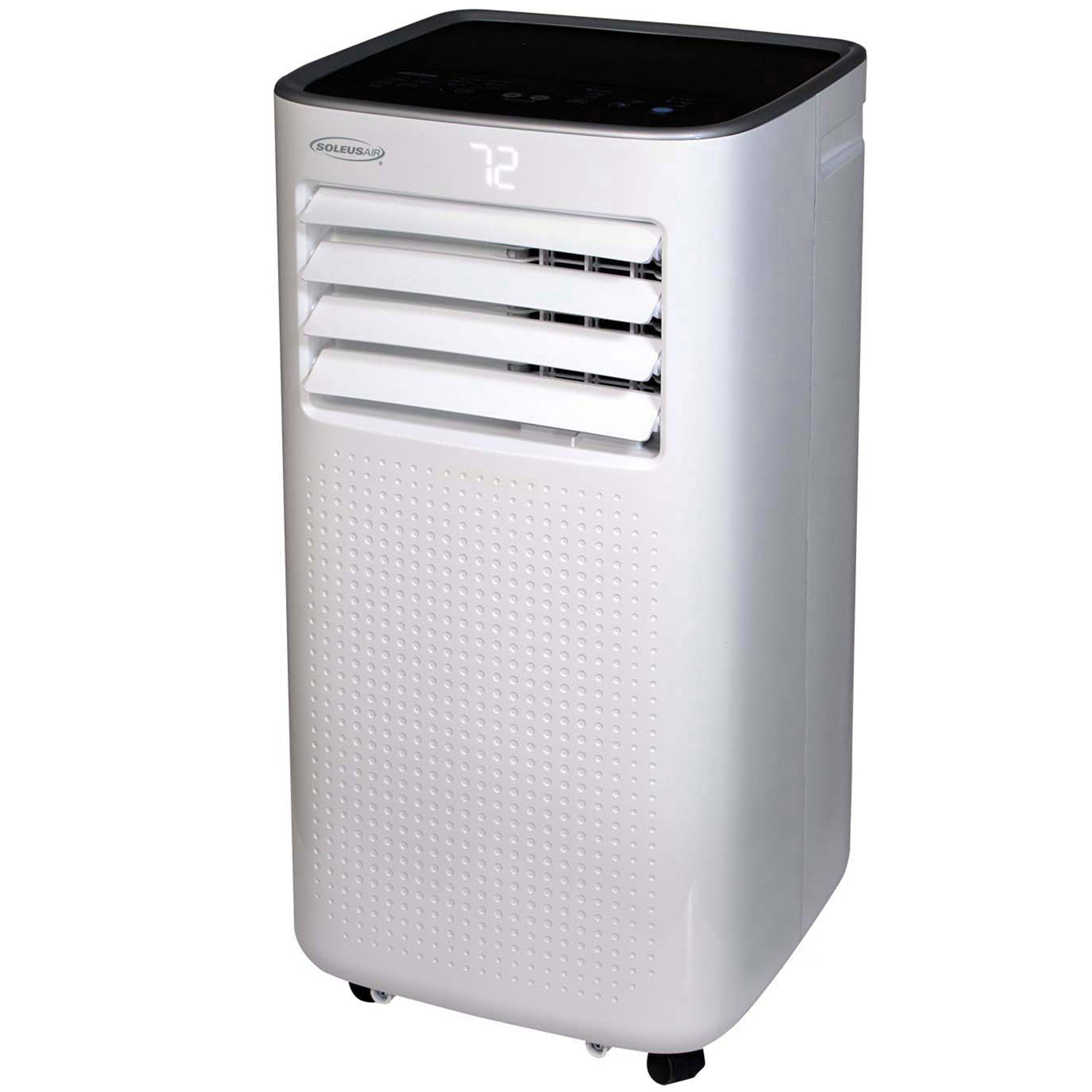 SoleusAir 14,000 BTU Portable Air Conditioner with 11,000 BTU Supplemental  Heat and MyTemp Remote Control 