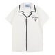 thumbnail image 1 of Q35 # Nuevo Verano Prada Hombres Gráfico Impresión Digital Camisa De Manga Corta Moda Tops Playa Camisetapangjing, 1 of 4