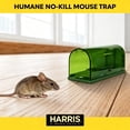 thumbnail image 4 of XIBUFE Reusable Catch & Release Humane Mouse Trap No Kill Safe for Home Kitchen Garage Basement Pest Control Easy Set Eco-Friendly Humane Solution,1 Trap, 4 of 7