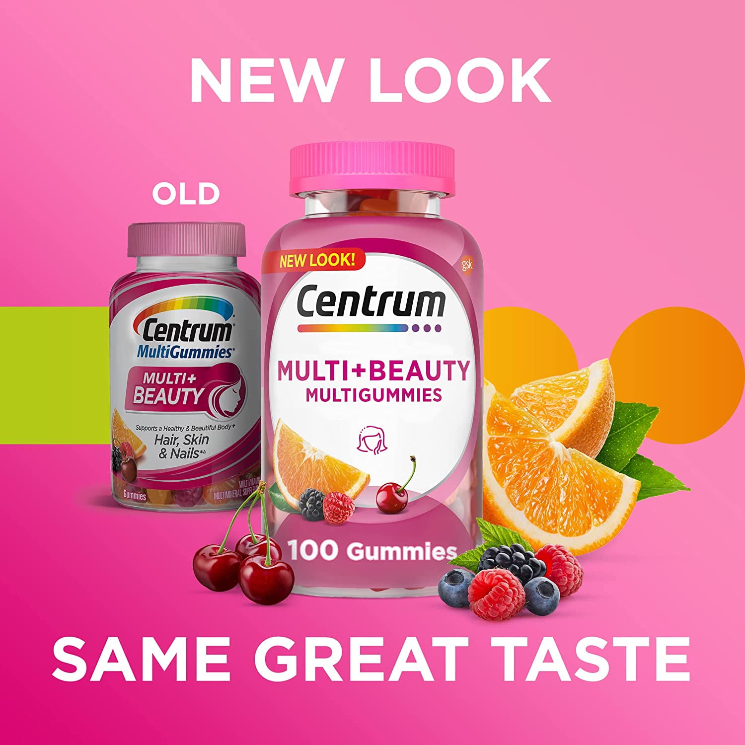 Buy Centrum MultiGummies + Beauty Gummy Multivitamin for Women, Hair Skin and Nails Vitamins