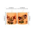 thumbnail image 5 of Soy Wax Candle with Lemongrass, Vanilla, Cinnamon Orange, or Lotus Essential Oils, 5 of 5