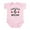 Petal Pink, variant on CafePress - Canadian Boxing Infant Bodysuit - Baby Light Bodysuit, Size Newborn - 24 Months