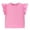 Pink, variant on YOUYEDIAN Toddler Girls Ruffle Sleeve T Shirt Puff Short Sleeve Basic Tank Top Blouse Plain Solid Kids Casual Clothes (Beige, 9-10 Years)