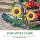 thumbnail image 3 of KAKOWELY 2Ud Señal De Estaca Girasol Acrílica Para De Jardín, 3 of 6
