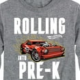thumbnail image 3 of Hot Wheels - Rolling Into Pre K - Youth Long Sleeve Graphic T-Shirt, 3 of 5