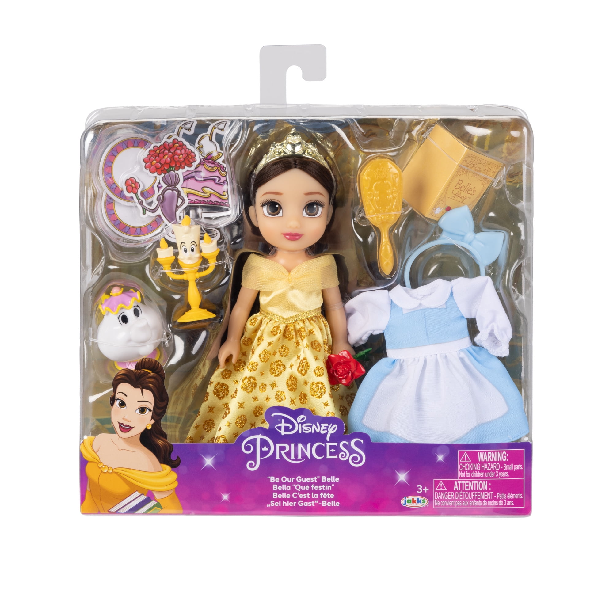 Disney Beauty and The Beast Enchanting Melodies Belle Doll Walmart