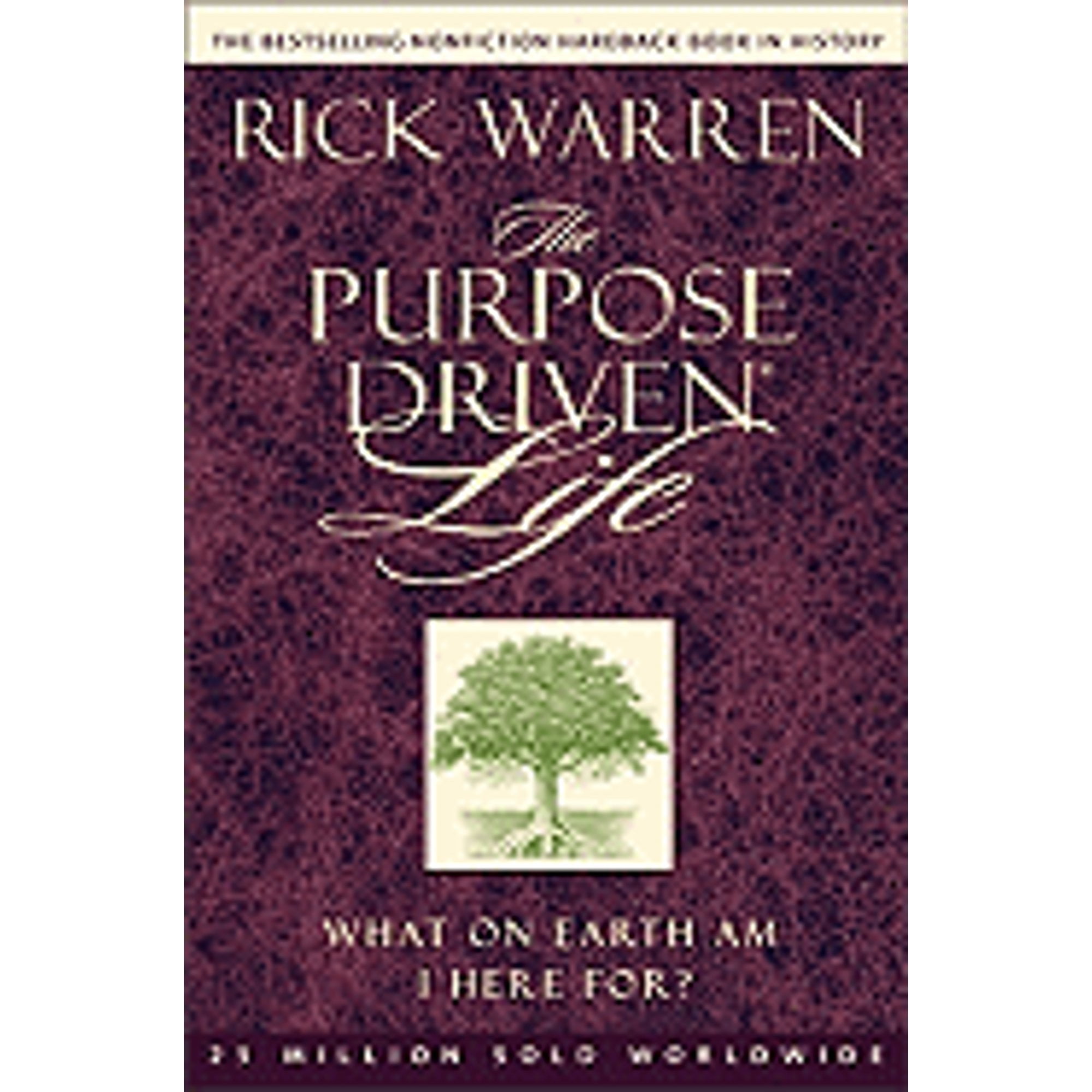 The Purpose Driven Life: What on Earth Am I Here for by Rick Warren Paperback, Textbooks, English
