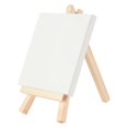 thumbnail image 3 of 20Pcs Mini Canvas Drawing Board with Easel, Painting Canvas Panel, Suitable for Art Painting Party S, 3 of 5