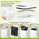 thumbnail image 4 of Cubo de Basura Automático con Sensor, 15L Bote de Basura Inteligente con Tapa Eléctrica, USB Rechargeable Botes de Basura Inteligente sin Contacto para Cocina, Oficina, 4 of 7