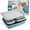 Blue, variant on Gotham Steel 6 Pc Stackable Baking Pans Set Non Stick, 70% Space Saving Design, Nonstick Ceramic Bakeware Sets Non Toxic, with Baking Sheet Tray, Cake & Muffin Pans, Oven & Dishwasher Safe, White
