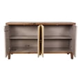 thumbnail image 6 of Kojooin Retro Sideboard Buffet, Rectangular Storage Cabinet With Adjustable Shelves And 4 Doors, Large Sideboard Cabinet For Hallway, Entryway, Living Room, 6 of 6