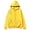 Yellow, variant on NoxwB Men's Fashion Solid Color Loose Fit Fleece Jacket Casual Workout Hoodie Long Sleeve Full-Zip Hooded Sweatshirt with Pockets Dark Gray XL