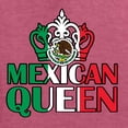 thumbnail image 5 of Wild Bobby Mexican Queen Latin Pride Men Long Sleeve Shirt, Vintage Heather Red, Large, 5 of 5