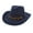 Navy, variant on Cowgirl Hats Women Black Cowboy Hat Straw Cowboy Hats Womens Hats Fashion M