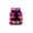 Purple, variant on Mini Multicolored Peruvian Tribal Print Striped Pattern Lightweight Drawstring Backpack - Handmade Bags Boho Accessories