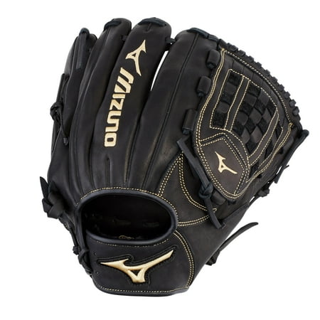Black Baseball Glove - MVP Prime Pitcher/Outfield Baseball Glove 12
