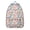 Floral, variant on Marine Ocean Beach Creatures Travel Backpack Lightweight Travel Backpack with Nautical Starfish Fish Squid and Coral Design Comfortable Carrying Large Capacity Anti-theft Multifunctional Features for