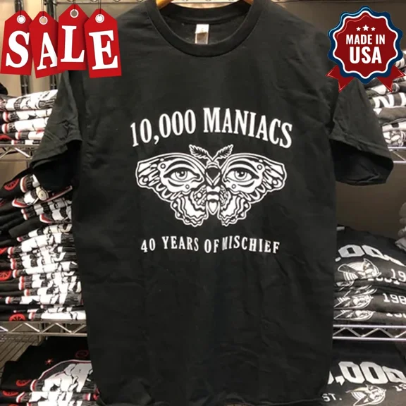 Classic 10000 Maniacs Gift Funny Classic Shirt