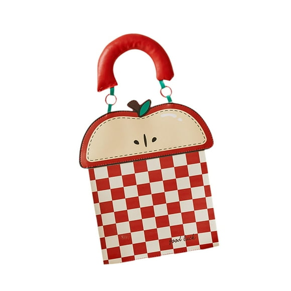 Lindo porta pañuelos, estuche para guardar papel facial, de piel sintética, portátil y divertido dispensador. Rojo