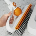 thumbnail image 5 of SSZMDLB under $5 Floor Scrub Brush, Long Handle Cleaning Tool, Dual Surface Scraper Brush, Bathroom Tile Scrubber, Kitchen Floor Cleaner, Patio Deck Brush, Multi-Surface Cleaning Brush, 5 of 9