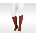 thumbnail image 3 of Juzo 3512 Dynamic (Varin) Soft Open Toe Knee Highs w/Sili Dot Band- 30-40 mmHg Reg Black II, 3 of 4