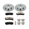 thumbnail image 3 of Power Stop Rear Stock Replacement Brake Pad and Rotor Kit KOE1526, 3 of 8